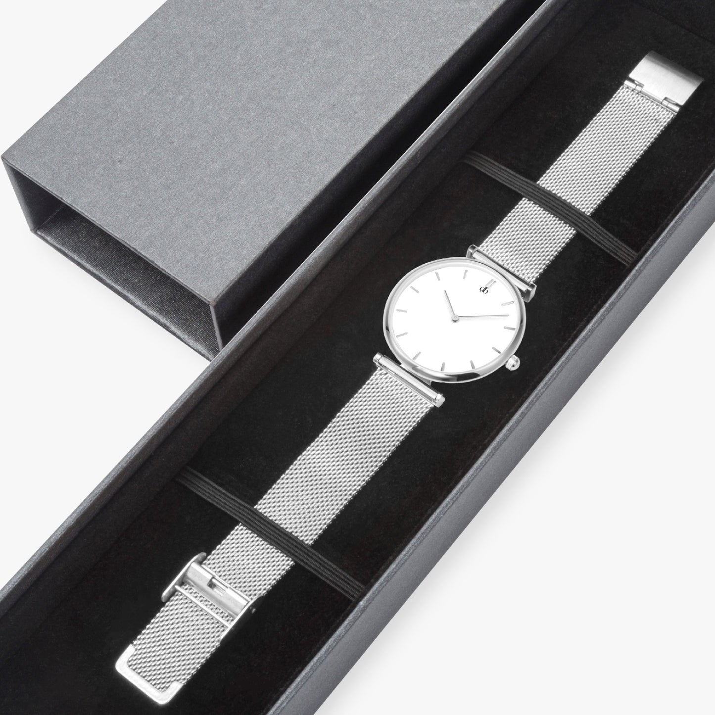 156. New Stylish Ultra-Thin Quartz Watch (With Indicators)